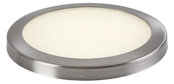 RABALUX 78043 Socavi svietidlo pod kuchynskú linku D80mm LED 3W/100lm 4000K strieborná, biela, 3-set+adaptér