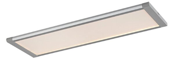 RABALUX 78021 Tarelo dotykové svietidlo pod kuchynskú linku š300mm LED 6W/380lm 3000+4200+6500K strieborná, biela, infračervený senzor