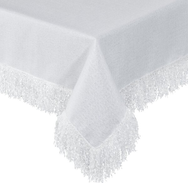 OBRUS TINA 140X180 CM BIELY