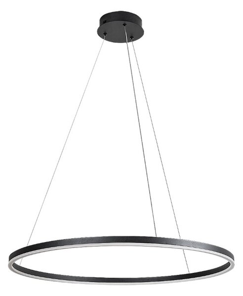 RABALUX 72302 Isaure závesné svietidlo D800mm LED 45W/3000lm 3000+4000+6500K čierna, biela