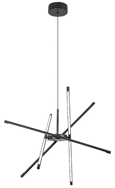 RABALUX 72338 Henli2 závesné svietidlo LED 40W/2800lm 3000K čierna, biela