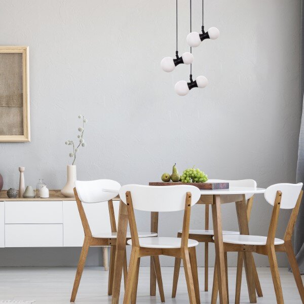 RABALUX 72300 Lition závesné svietidlo D230mm 6xG9 čierna, biela