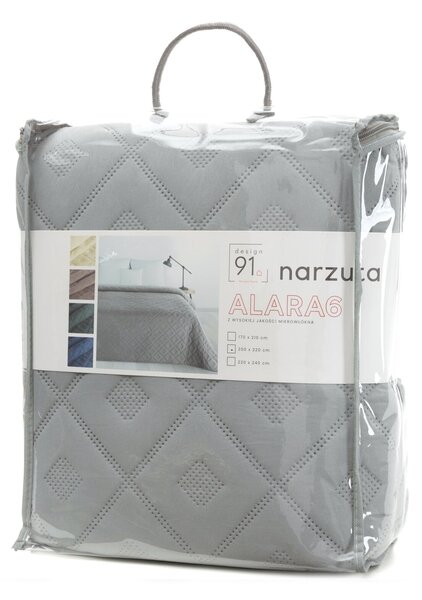 PREHOZ NA POSTEĽ ALARA6 170X210 CM STRIEBORNÝ