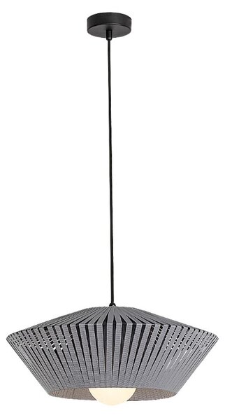 RABALUX 72150 Revan závesné svietidlo D400mm 1xE27 čierna, šedá