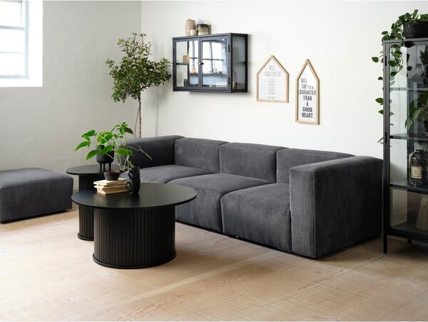 Okrúhly odkladací stolík ø 50 cm Nola - Unique Furniture