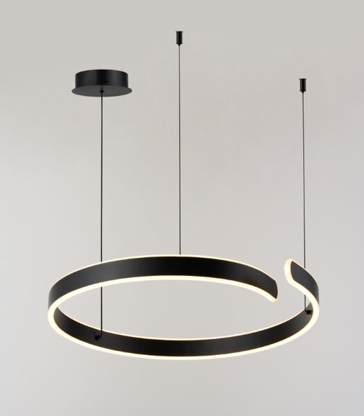 RABALUX 72114 Silnora závesné svietidlo LED 35W/2200lm 3000+4000+6500K čierna, biela