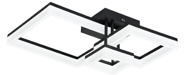 RABALUX 71386 Amilia stropné svietidlo LED 22W/2070lm 3000+4000+6500K čierna, biela