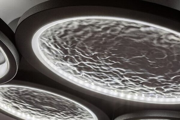 RABALUX 71378 Aranis stropné svietidlo LED 40W/2300lm 3000-6500K čierna, biela, stmievateľné, diaľkový ovládač