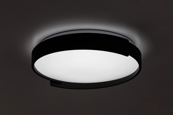 RABALUX 71305 Laleh stropné svietidlo D400mm LED 24W/1500lm 3000-6500K čierna, biela, stmievateľné, diaľkový ovládač