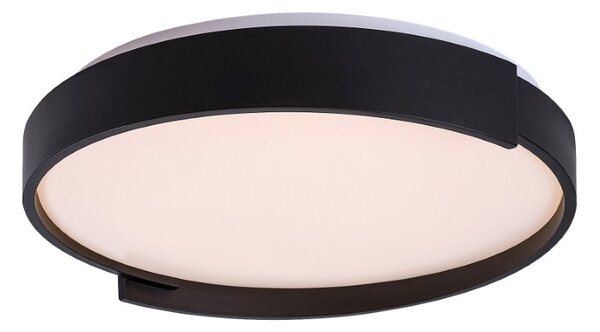 RABALUX 71305 Laleh stropné svietidlo D400mm LED 24W/1500lm 3000-6500K čierna, biela, stmievateľné, diaľkový ovládač