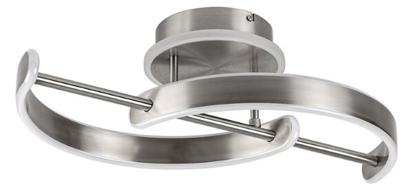 RABALUX 71052 Jarnelle stropné svietidlo LED 30W/2150lm 3000K saténová chrómová, biela