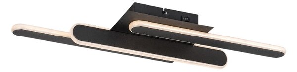 RABALUX 71051 Sindri stropné svietidlo LED 18W/950lm 3000+4000K čierna, biela