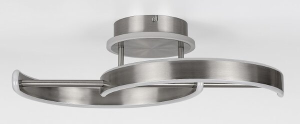 RABALUX 71052 Jarnelle stropné svietidlo LED 30W/2150lm 3000K saténová chrómová, biela