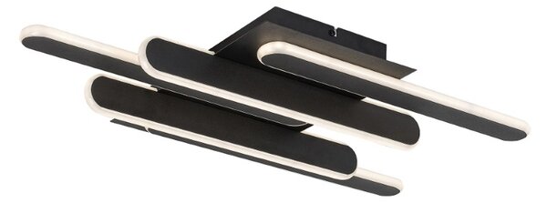 RABALUX 71050 Sindri stropné svietidlo LED 36W/1900lm 3000+4000K čierna, biela