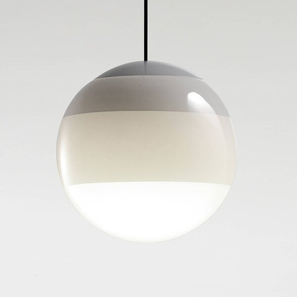 MARSET LED závesné svietidlo Dipping Light Ø 20 cm biela, Biela / opálová, Obývacia izba / jedáleň, Sklo, Dizajn, Závesné svietidlo