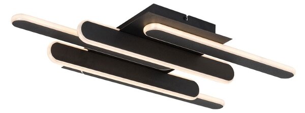 RABALUX 71050 Sindri stropné svietidlo LED 36W/1900lm 3000+4000K čierna, biela