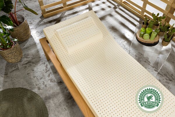 Novaya Detský latexový matrac 100% prírodný (nezónový) Rozmer: 200x80, Poťahová látka: Aloe Vera, Výška: 12 cm