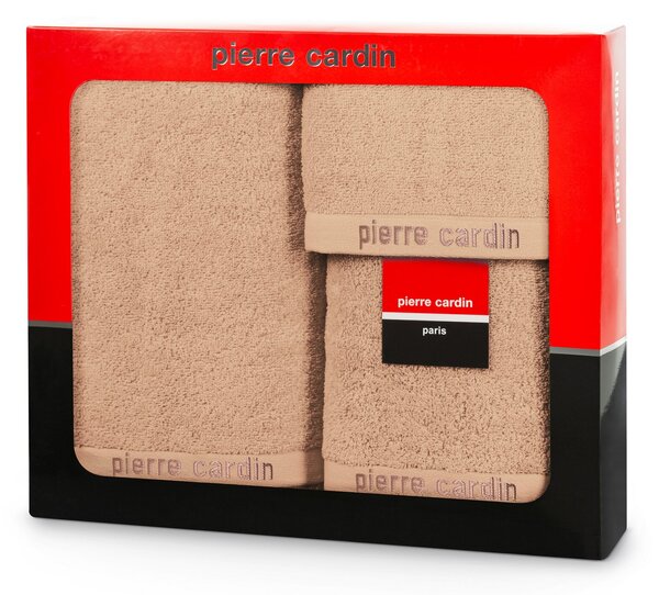 FROTÉ UTERÁK PIERRE CARDIN EVI SADA 30X50 CM, 50X90 CM, 70X140 CM PUDROVÁ