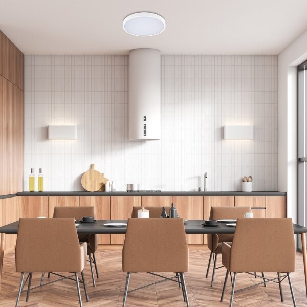 Rabalux 71428-LED Stm. kúp. stropné svietidlo ALENZO LED/24W/230V IP44 biela + DO