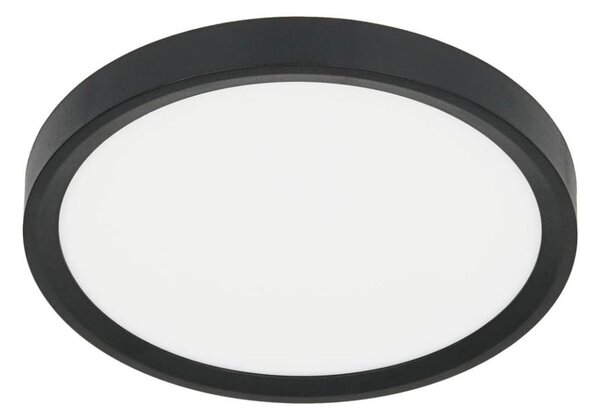 LED Stropné svietidlo MAQ LED/18W/230V 3000/4000/6500K IP40 čierna