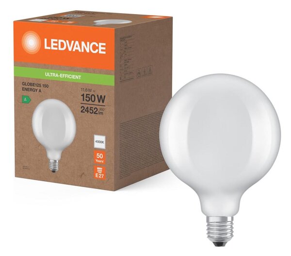 LED žiarovka GLOBE CLASSIC FILAMENT G125 E27/11,6W/230V 4000K - Ledvance