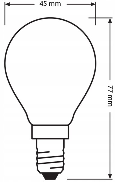 SADA 3x LED žiarovka BASE CLASSIC FILAMENT E14/5,9W/230V 4000K - Osram