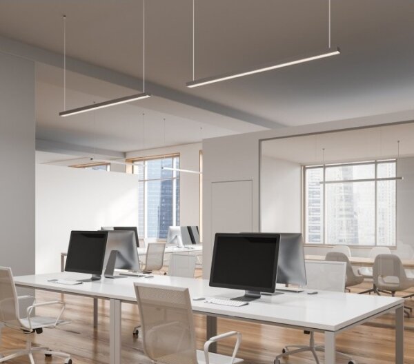 LED prisadené/závesné stropné svietidlo KOLINE LED/40W/230V 3000/4000/6500K 120 cm biela
