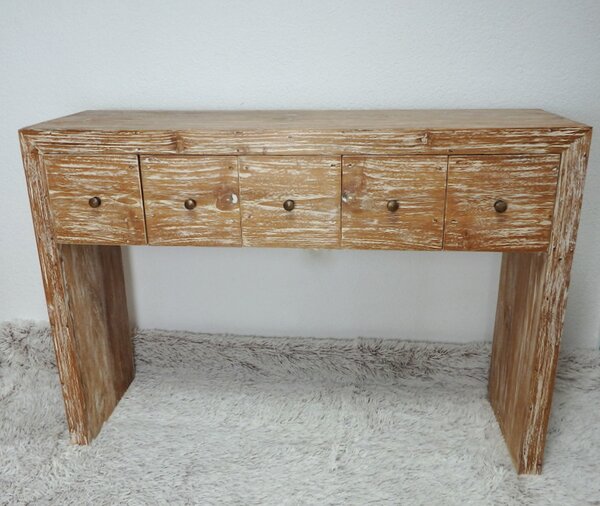 Konzolový stolík BOHO z teakového dreva