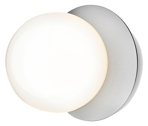 Nuura - Liila 1 Nástenné Svietidlo/Stropné Lampa Light Silver/Opal White - Lampemesteren