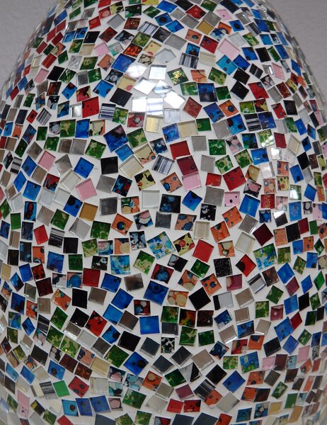 Stolná lampa POP ART - viacfarebná - EGG - XXL