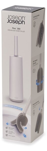 Béžová WC kefa Flex360 – Joseph Joseph