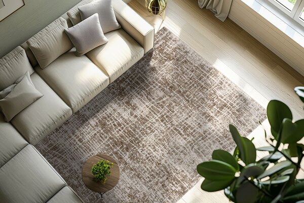 Obsession , Kusový koberec Bella 235 Taupe, 80x150, šedá, chodba / predsieň