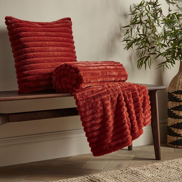 Dekoračný vankúš 45x45 cm Cosy Ribbed - Catherine Lansfield
