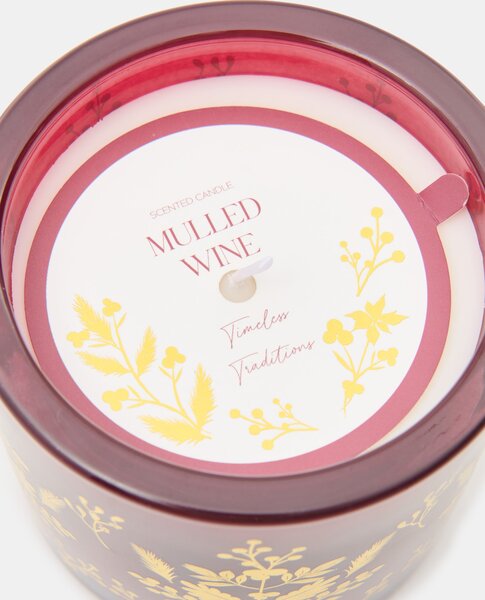 Sinsay - Vianočná vonná sviečka Mulled Wine - lilavá