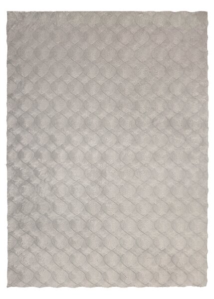 Obsession , Kusový koberec Diamond Cut 800 Grey, 80x150, šedá, obývacia izba