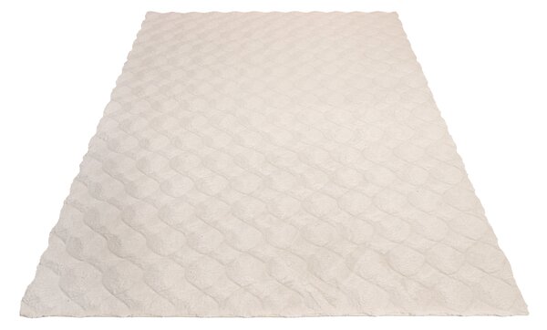Obsession , Kusový koberec Diamond Cut 800 Cream, 80x150, béžová, obývacia izba