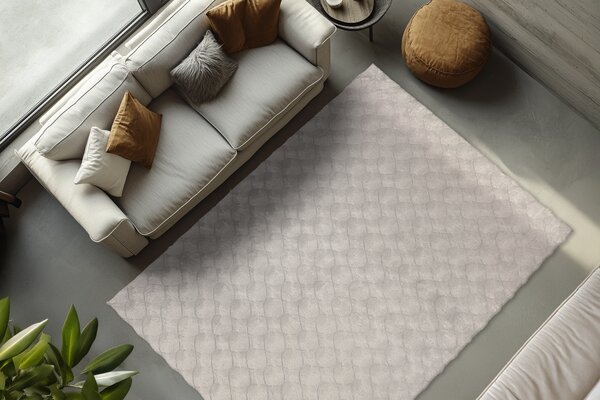 Obsession , Kusový koberec Diamond Cut 800 Grey, 80x150, šedá, obývacia izba