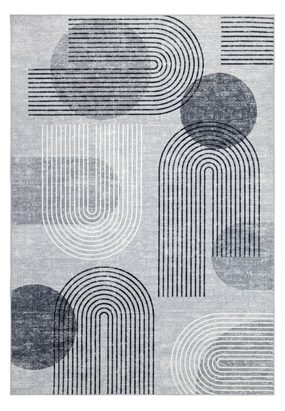 Obsession , Kusový koberec Avantgarde 101 Grey, 80x150, šedá, chodba / predsieň