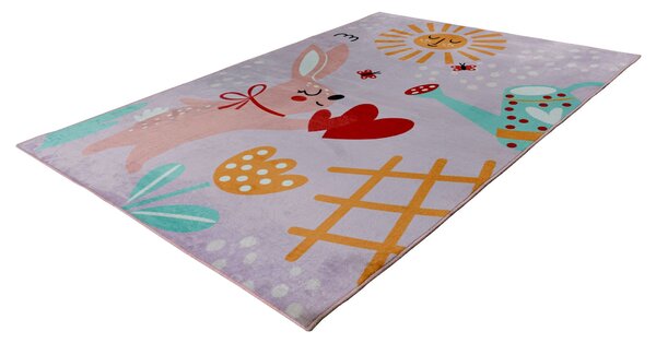 Obsession, Detský kusový koberec Magic Kids ML 106 Lora, 115 x160, ružová, detská izba