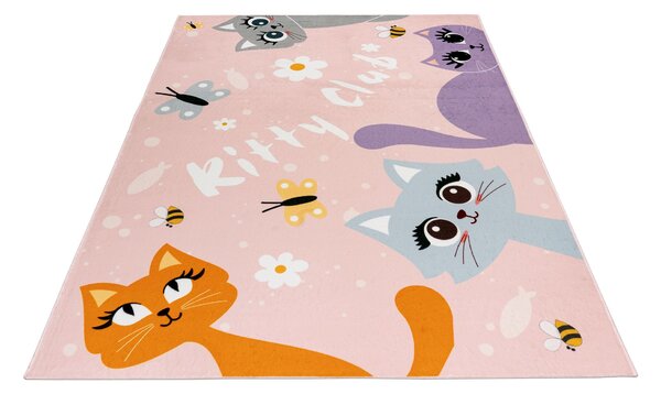 Obsession, Detský kusový koberec Magic Kids ML 104 Kicl, 115 x160, ružová, detská izba