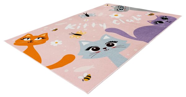 Obsession, Detský kusový koberec Magic Kids ML 104 Kicl, 115 x160, ružová, detská izba