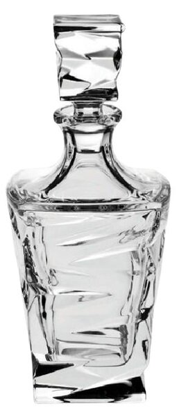 Bohemia Crystal Karafa na whisky ZigZag 750ml