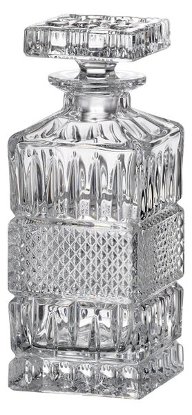 Bohemia Crystal karafa na whisky, rum a pálenku Brittany 700ml