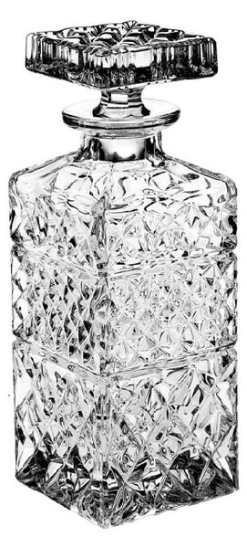 Bohemia Crystal karafa na whisky, rum a pálenku Madison 700ml