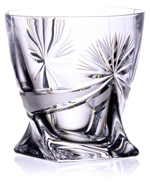 Bohemia Crystal Poháre na whisky a rum Mašľa 340ml (set po 6ks)