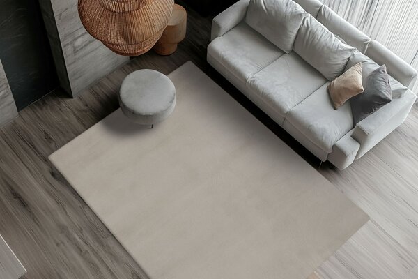 Obsession , Kusový koberec Milestone 600 Taupe, 80x150, hnedá, obývacia izba