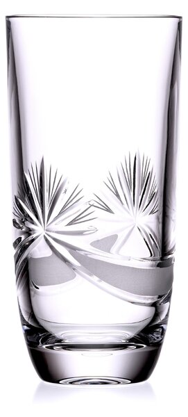 Bohemia Crystal Ručne brúsené poháre na vodu, nealko a koktail Mašľa 300ml (set po 6ks)