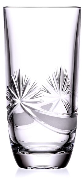 Bohemia Crystal Ručne brúsené poháre na vodu, nealko a koktail Mašľa 300ml (set po 6ks)