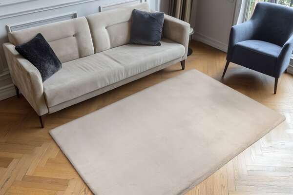 Obsession , Kusový koberec Milestone 600 Taupe, 80x150, hnedá, obývacia izba