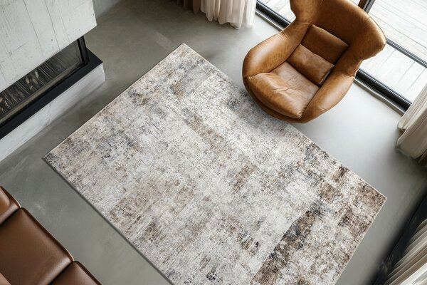 Obsession , Kusový koberec Posh 302 Taupe, 80x150, hnedá, chodba / predsieň